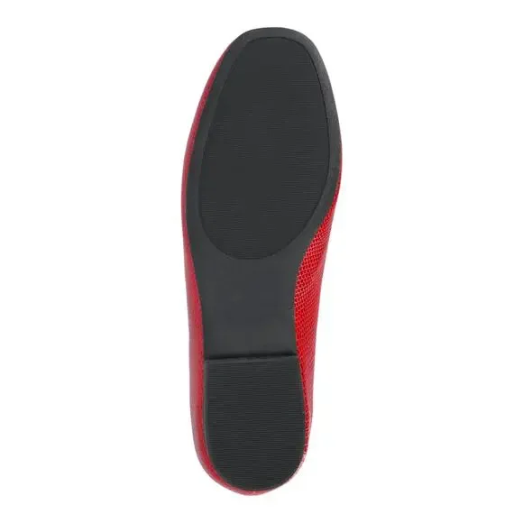 Journee Collection Women's Wrenn Slip On Loafers Red Size 10 - Picture 5 of 5